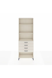 Arges Dolap 3 Raflı 4 Çekmeceli 88x30x243 - S33M258V1A