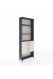 Arges Dolap 3 Raflı 4 Çekmeceli 88x30x243 - S33M258V4A