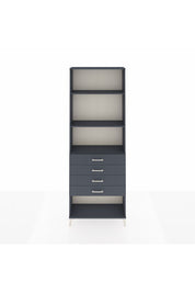 Arges Dolap 3 Raflı 4 Çekmeceli 88x30x243 - S33M258V5A