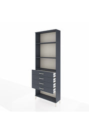 Arges Dolap 3 Raflı 4 Çekmeceli 88x30x243 - S33M258V5A