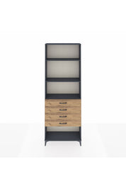 Arges Dolap 3 Raflı 4 Çekmeceli 88x30x243 - S33M258V6A