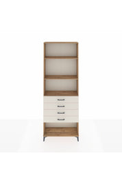 Arges Dolap 3 Raflı 4 Çekmeceli 88x30x243 - S33M258V7A