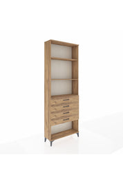Arges Dolap 3 Raflı 4 Çekmeceli 88x30x243 - S33M258V9A