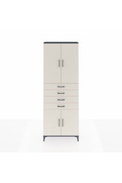 Arges Dolap 3 Raflı 4 Çekmeceli 4 Kapaklı 88x30x243 - S33M259V4A