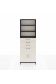 Arges Dolap 3 Raflı 4 Çekmeceli 2 Kapaklı 88x30x243 - S33M260V4A