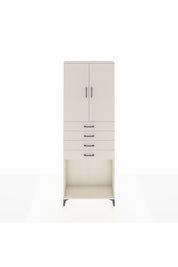 Arges Dolap 3 Raflı 4 Çekmeceli 2 Kapaklı 88x30x243 - S33M261V1A