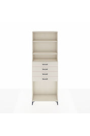 Arges Dolap 3 Raflı 4 Çekmeceli 88x30x243 - S33M262V1A