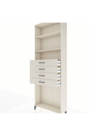 Arges Dolap 3 Raflı 4 Çekmeceli 88x30x243 - S33M262V1A