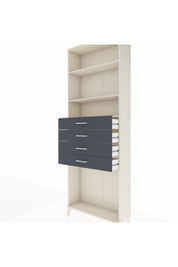Arges Dolap 3 Raflı 4 Çekmeceli 88x30x243 - S33M262V2A