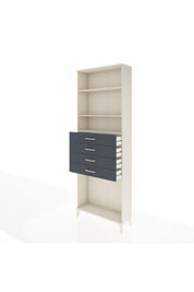 Arges Dolap 3 Raflı 4 Çekmeceli 88x30x243 - S33M262V2A