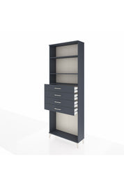 Arges Dolap 3 Raflı 4 Çekmeceli 88x30x243 - S33M262V5A