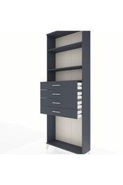 Arges Dolap 3 Raflı 4 Çekmeceli 88x30x243 - S33M262V5A