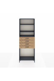 Arges Dolap 3 Raflı 4 Çekmeceli 88x30x243 - S33M262V6A