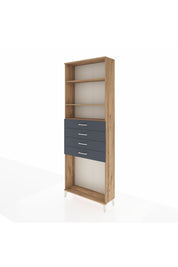 Arges Dolap 3 Raflı 4 Çekmeceli 88x30x243 - S33M262V8A