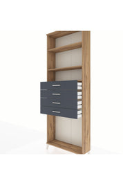 Arges Dolap 3 Raflı 4 Çekmeceli 88x30x243 - S33M262V8A