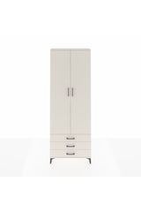 Arges Dolap 5 Raflı 3 Çekmeceli 2 Kapaklı 88x30x243
