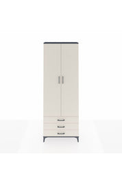 Arges Dolap 5 Raflı 3 Çekmeceli 2 Kapaklı 88x30x243 - S33M263V4A