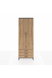 Arges Dolap 5 Raflı 3 Çekmeceli 2 Kapaklı 88x30x243 - S33M263V6A