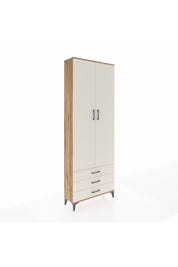 Arges Dolap 5 Raflı 3 Çekmeceli 2 Kapaklı 88x30x243 - S33M263V7A