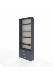 Arges Dolap 5 Raflı 3 Çekmeceli 88x30x243 - S33M264V5A