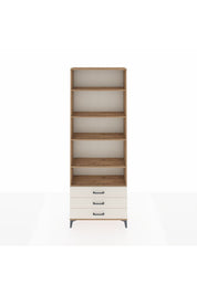 Arges Dolap 5 Raflı 3 Çekmeceli 88x30x243 - S33M264V7A