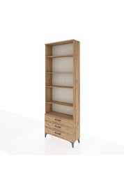 Arges Dolap 5 Raflı 3 Çekmeceli 88x30x243 - S33M264V9A