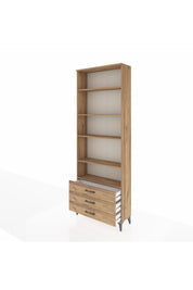 Arges Dolap 5 Raflı 3 Çekmeceli 88x30x243 - S33M264V9A