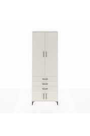Arges Dolap 4 Raflı 3 Çekmeceli 4 Kapaklı 88x30x243 - S33M265V1A