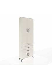 Arges Dolap 4 Raflı 3 Çekmeceli 4 Kapaklı 88x30x243 - S33M265V1A