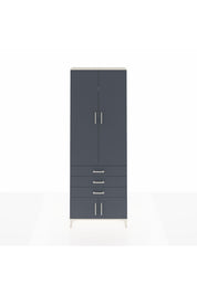 Arges Dolap 4 Raflı 3 Çekmeceli 4 Kapaklı 88x30x243 - S33M265V2A