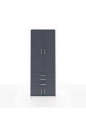 Arges Dolap 4 Raflı 3 Çekmeceli 4 Kapaklı 88x30x243 - S33M265V5A