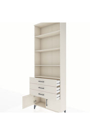 Arges Dolap 4 Raflı 3 Çekmeceli 2 Kapaklı 88x30x243 - S33M266V1A