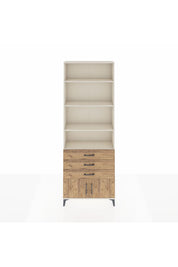 Arges Dolap 4 Raflı 3 Çekmeceli 2 Kapaklı 88x30x243 - S33M266V3A