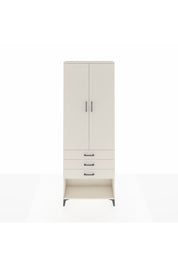 Arges Dolap 4 Raflı 3 Çekmeceli 2 Kapaklı 88x30x243 - S33M267V1A
