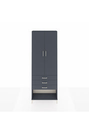 Arges Dolap 4 Raflı 3 Çekmeceli 2 Kapaklı 88x30x243 - S33M267V5A