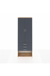 Arges Dolap 4 Raflı 3 Çekmeceli 2 Kapaklı 88x30x243 - S33M267V8A