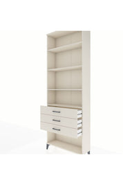 Arges Dolap 4 Raflı 3 Çekmeceli 88x30x243 - S33M268V1A