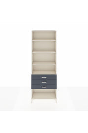 Arges Dolap 4 Raflı 3 Çekmeceli 88x30x243 - S33M268V2A