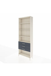 Arges Dolap 4 Raflı 3 Çekmeceli 88x30x243 - S33M268V2A