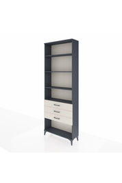Arges Dolap 4 Raflı 3 Çekmeceli 88x30x243 - S33M268V4A