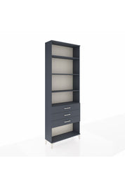 Arges Dolap 4 Raflı 3 Çekmeceli 88x30x243 - S33M268V5A