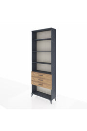 Arges Dolap 4 Raflı 3 Çekmeceli 88x30x243 - S33M268V6A