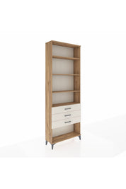 Arges Dolap 4 Raflı 3 Çekmeceli 88x30x243 - S33M268V7A