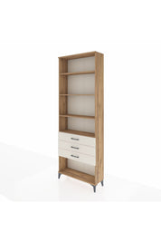 Arges Dolap 4 Raflı 3 Çekmeceli 88x30x243 - S33M268V7A