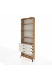 Arges Dolap 4 Raflı 3 Çekmeceli 88x30x243 - S33M268V7A
