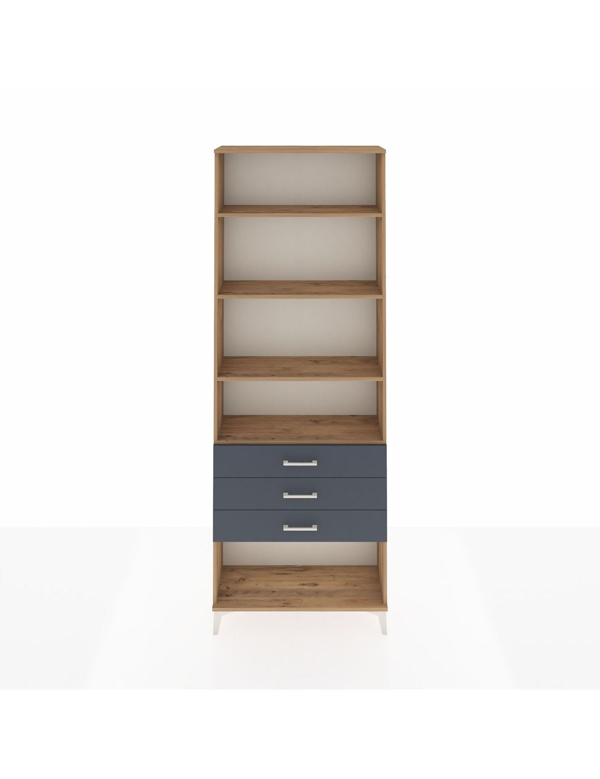 Arges Dolap 4 Raflı 3 Çekmeceli 88x30x243 - S33M268V8A