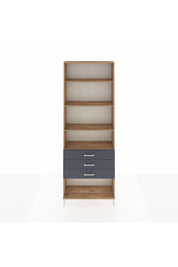 Arges Dolap 4 Raflı 3 Çekmeceli 88x30x243 - S33M268V8A