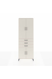 Arges Dolap 4 Raflı 3 Çekmeceli 4 Kapaklı 88x30x243 - S33M269V1A