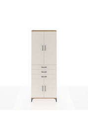 Arges Dolap 4 Raflı 3 Çekmeceli 4 Kapaklı 88x30x243 - S33M269V7A