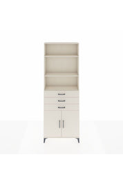 Arges Dolap 4 Raflı 3 Çekmeceli 2 Kapaklı 88x30x243 - S33M270V1A